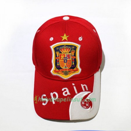 Espanja World Cup 2018 Lippis Punainen